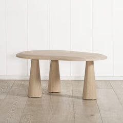 Ovel Modern Natural Coffee Table