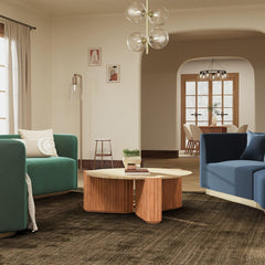 Tatvaacasa Travertine Coffee Table