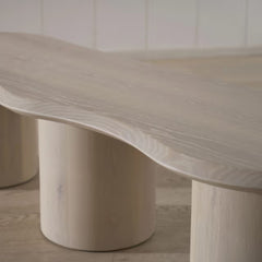 Write an Modern Natural Coffee Table