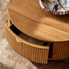 Tatvaacasa Ribbed Coffee Table