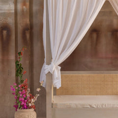 Cane Daybed | Solid Wood Lounge Seating