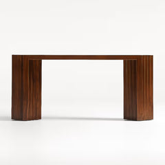 Modern Natural Wooden Console Table