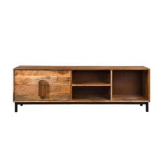 Modern Wooden Media Table