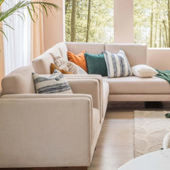L Shape Sofa Set (2 Seater + Left Aligned Chaise)