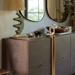 Tatvaacasa Gold Console Table