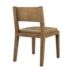 Tatvaacasa Leather Dining Side Chair