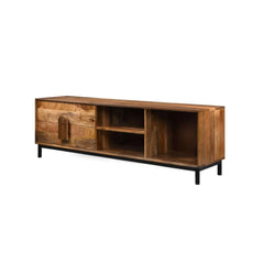 Modern Wooden Media Table
