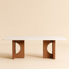 Marble Top Dining Table