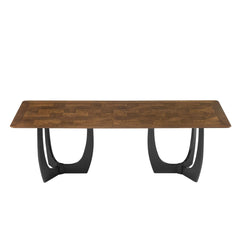 tatvaacasa 94” Dining Table in Walnut