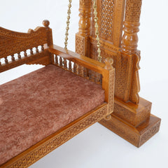 Mango Wood Heavy Carving Swing