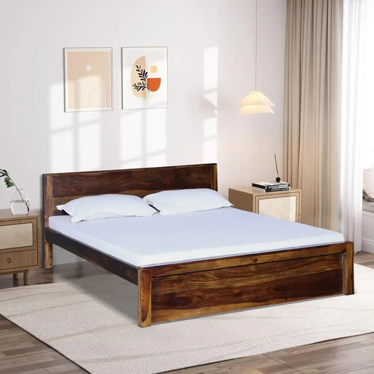 Modern Wooden Solid Wood Beds