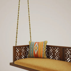Solid Wooden Walnut Swing