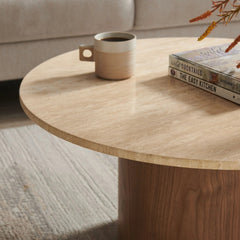 Tatvaacasa Coffee Table in Walnut Natural