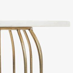 Marble Top Side Table