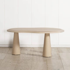 Ovel Modern Natural Coffee Table
