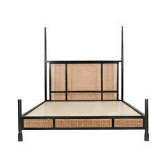 Cane Mango Wood Poster Bed