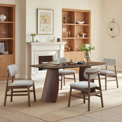 Tatvaacasa Premium Wooden Dining Table for Dining Room