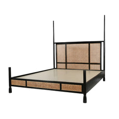 Cane Mango Wood Poster Bed