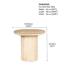 Wooden Brown Side Table