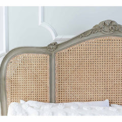 Hand Carved Rattan Bed | Luxury Bed