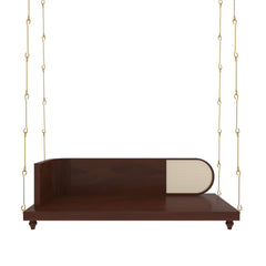 Tatvaacasa Wooden Indoor Swing with Minimalist Design