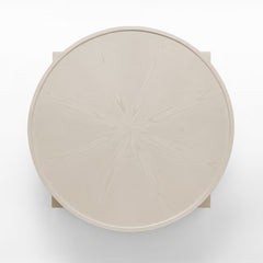 Round Modern Natural Coffee Table