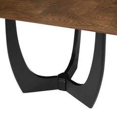 tatvaacasa 94” Dining Table in Walnut