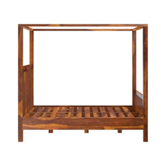 Sheesham Wood Canopy Bed