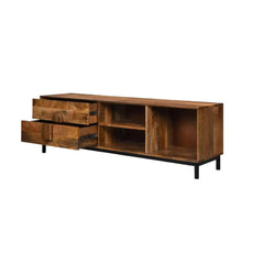 Modern Wooden Media Table