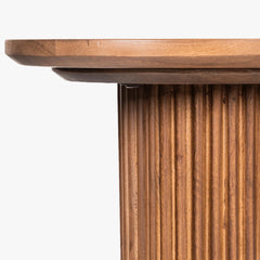 Walnut Wooden Side Table