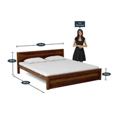 Modern Wooden Solid Wood Beds