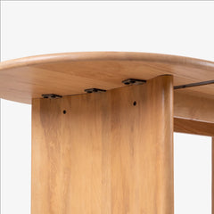 Wooden Modern Natural Finish Dining Table