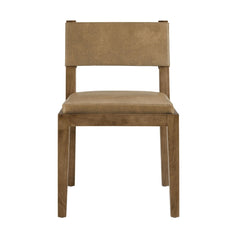 Tatvaacasa Leather Dining Side Chair