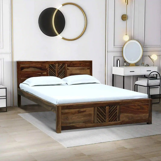 Solid Sheesham Wood Beds