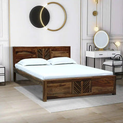 Solid Sheesham Wood Beds