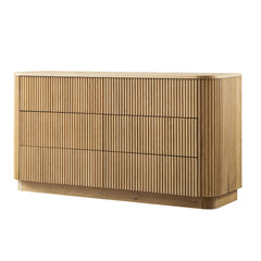 Linea Casa Chest of 6 Drawers, Oak