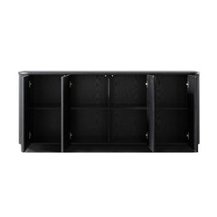 Linea Casa Large 4-Door Sideboard, Black