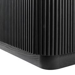 Linea Casa Large 2-Door Sideboard with Drawers, Black