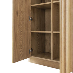 Linea Casa Tall Cabinet, Oak