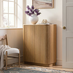 Linea Casa Tall Cabinet, Oak