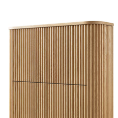 Linea Casa 3-Door Shoe Storage Cabinet, Oak