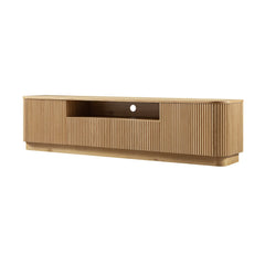 Linea Casa 200cm Wide TV Unit with Drawers, Oak
