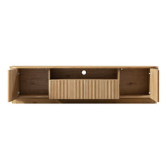 Linea Casa 200cm Wide TV Unit with Drawers, Oak