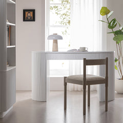 Linea Casa 1-Drawer Writing Desk, Washed White