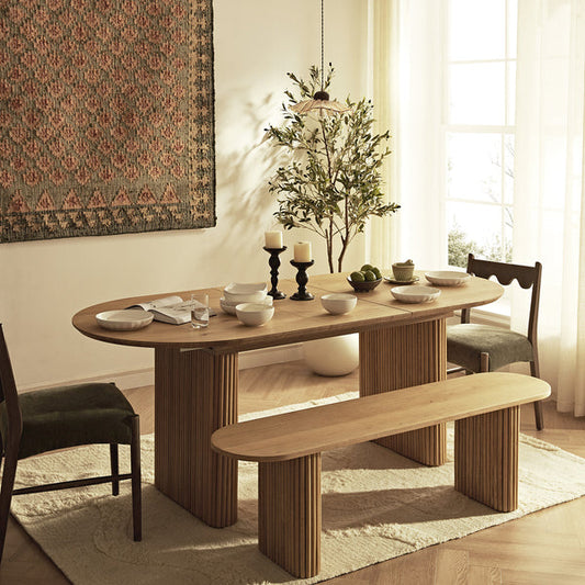 Linea Casa 150cm Dining Bench, Oak