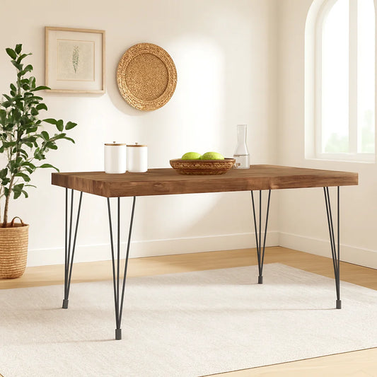 Modern Solid Wood Dining Table for Dining Room