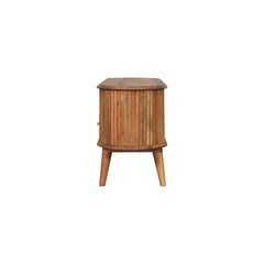 Tatvaacasa Aarav Natural Wood TV Unit