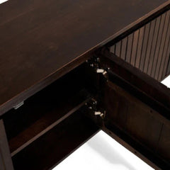 Tatvaacasa TV Cabinet Dark Brown