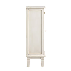 Signature Whitewashed Carved Bathroom Cupboard