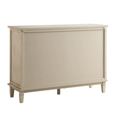Signature Whitewashed Carved 3 over 4 Drawer Chest